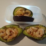 Shrimp stuffed avocado