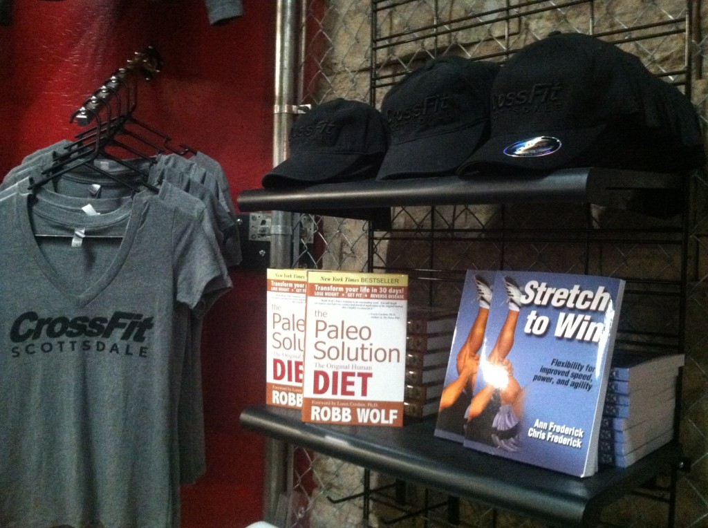 Stretch to Win Book at CrossFit Scottsdale